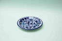 Blue Pottery Saucer Plate