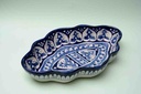 Blue Pottery Fruit Bowl