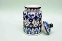 Blue Pottery Jar