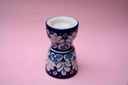 Blue Pottery Candle Stand