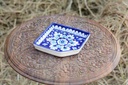 Blue Pottery Dry Fruit Serving Tray