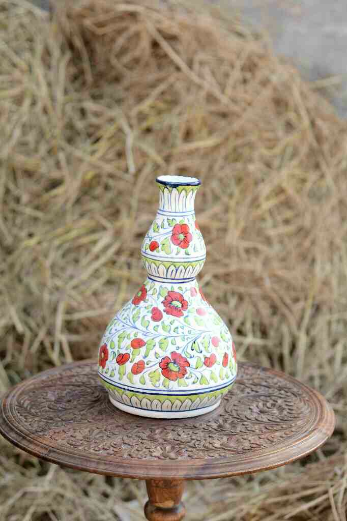 Blue Pottery Vase