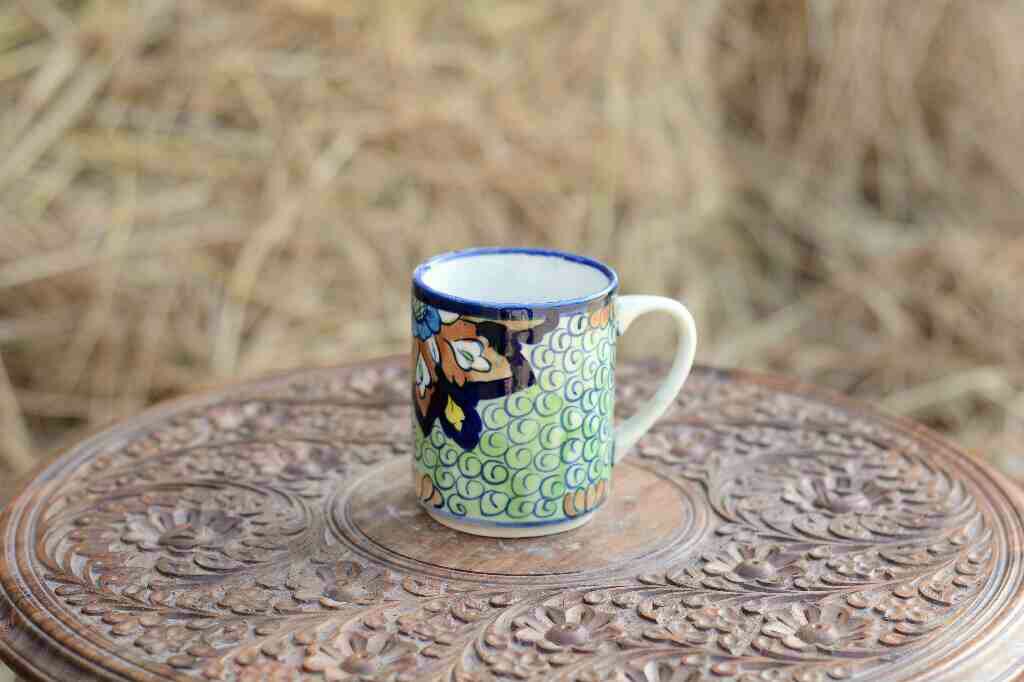Blu Pottery Mug