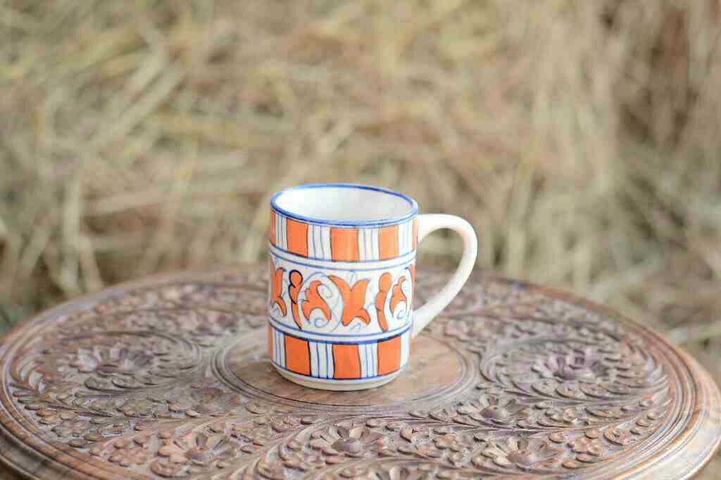 Blu Pottery Mug