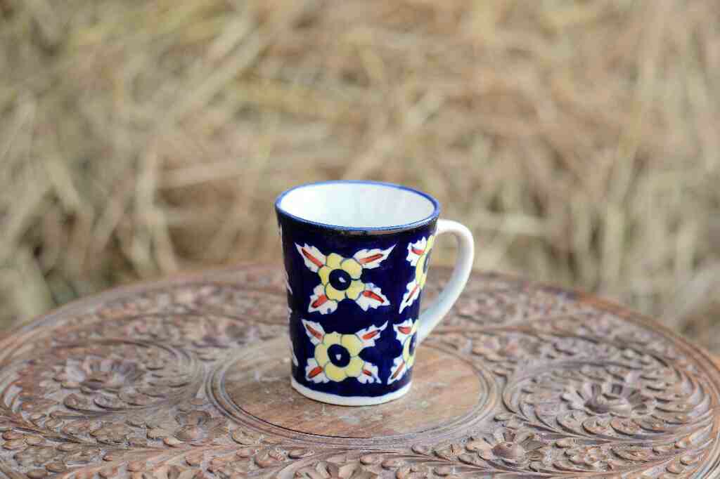 Blu Pottery Mug