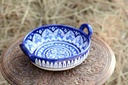 Blue Pottery Karahi