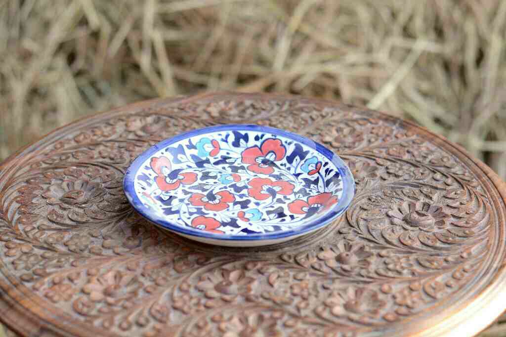 Blue Pottery Quarter Plate