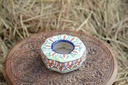 Blue Pottery Octa Shaped Ashtray