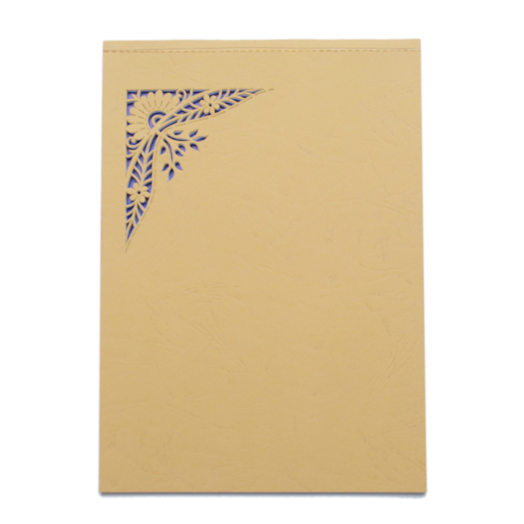 Handmade Paper Embossed Diary