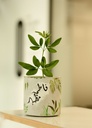 Customizable Cylindrical Concrete Planter