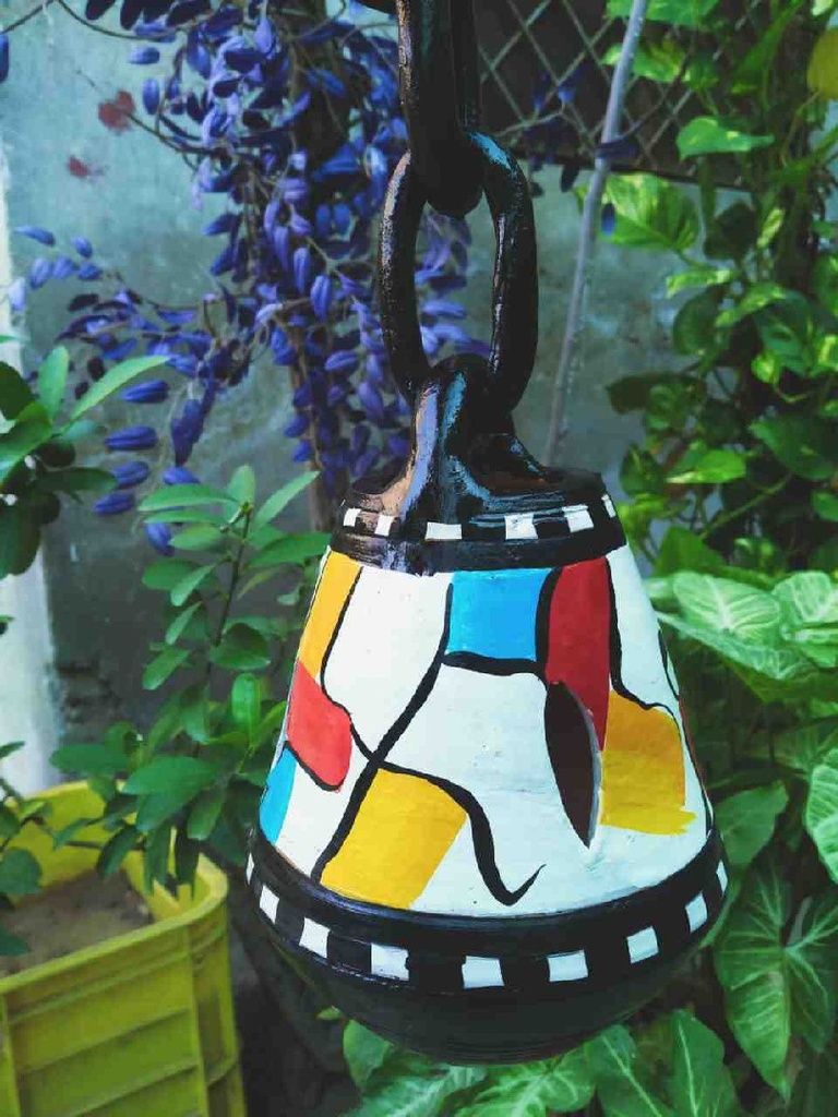 Terracotta Hand Painted Bells