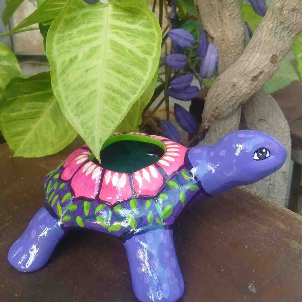Hand Painted Turtle