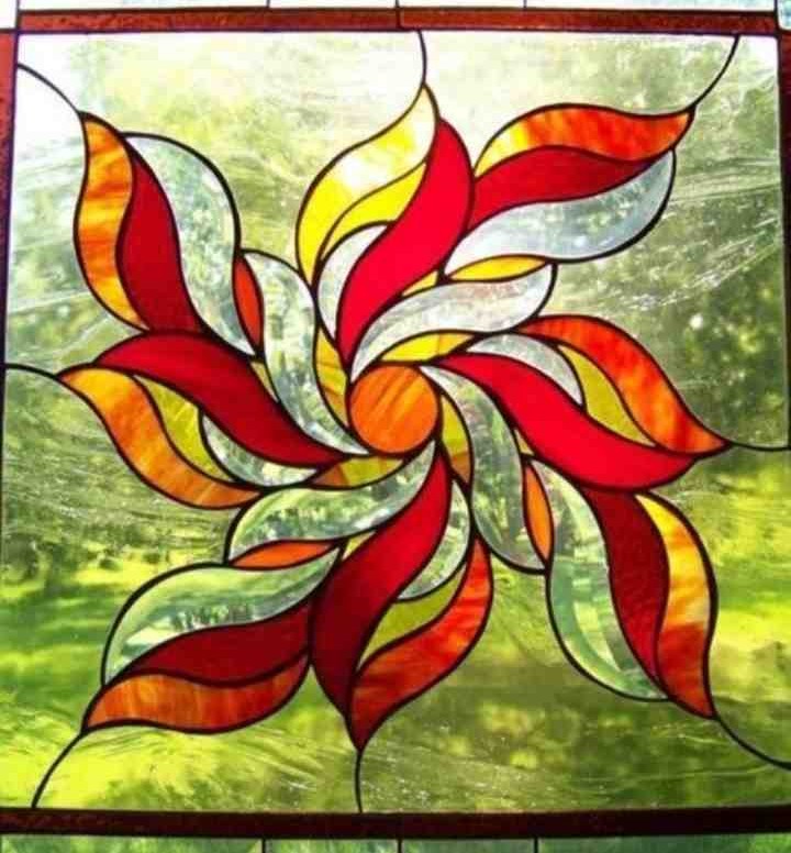 Gorgeous Stained Glass Painting