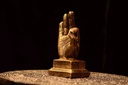 Ok Gesture Finger Hand Statue Sculpture Fiber Statues Decor.