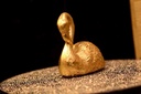 Swan Figurine Bird Art Sculpture Handmade Statuette