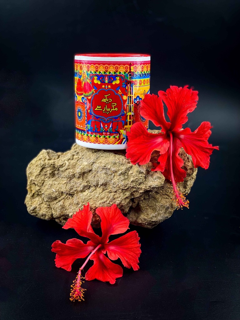 Truck Art Mugs: 
Daikh magar payar say 