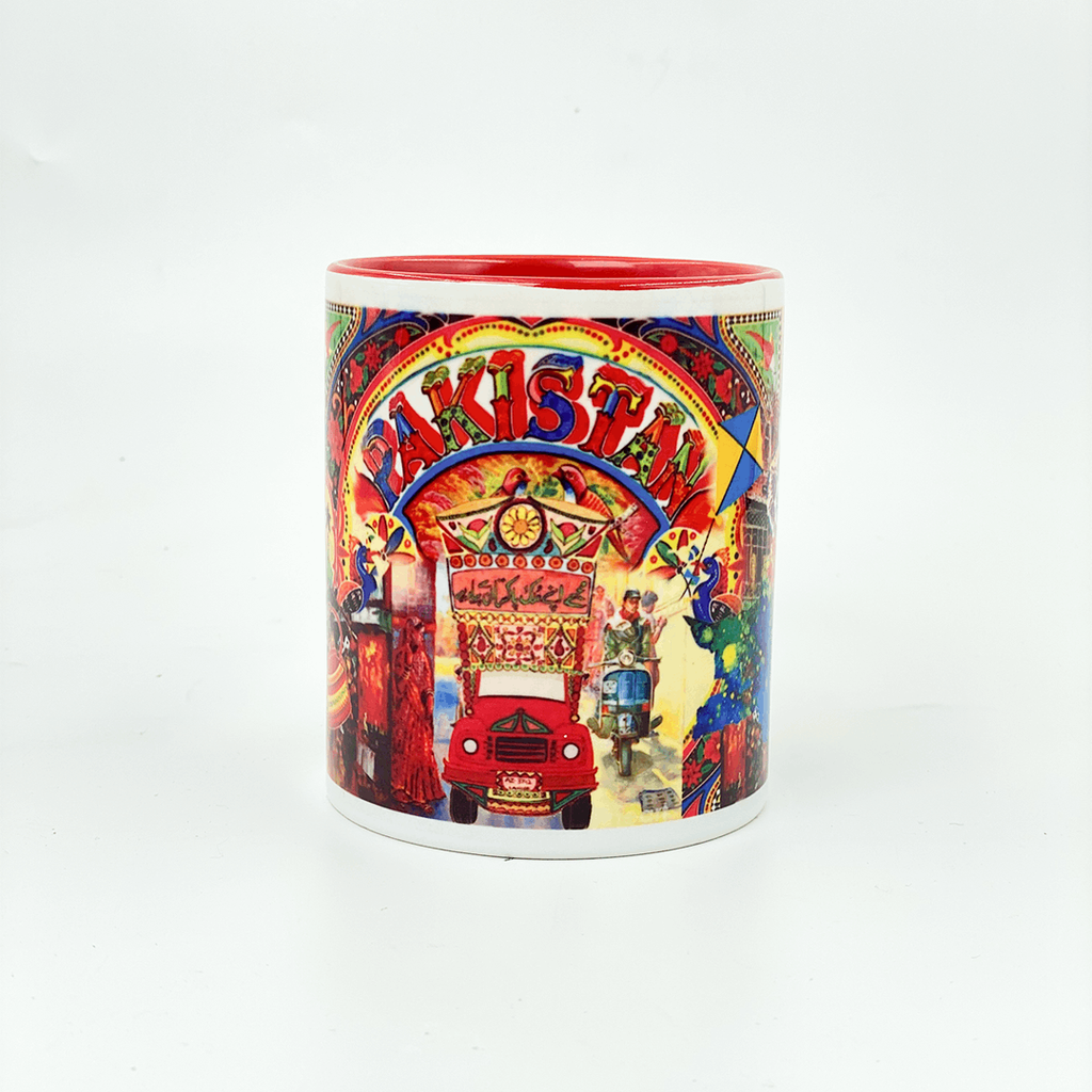 Truck Art Mugs: Pakistan Culture
