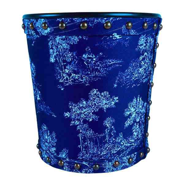 Toile Deep Blue Dustbin