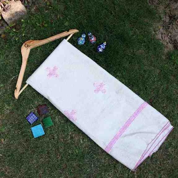 Embroidered Phulkari Shawl