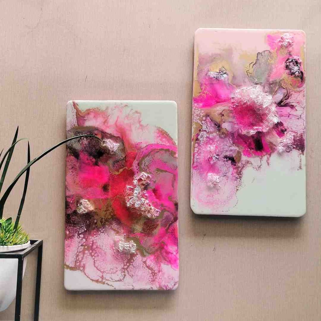 Resin Wall Panels (Set of 2)