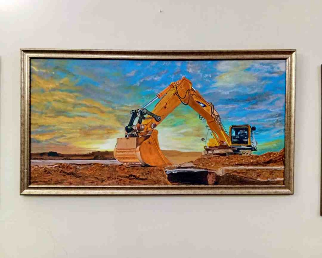 Landscape Engineering Equipment painting