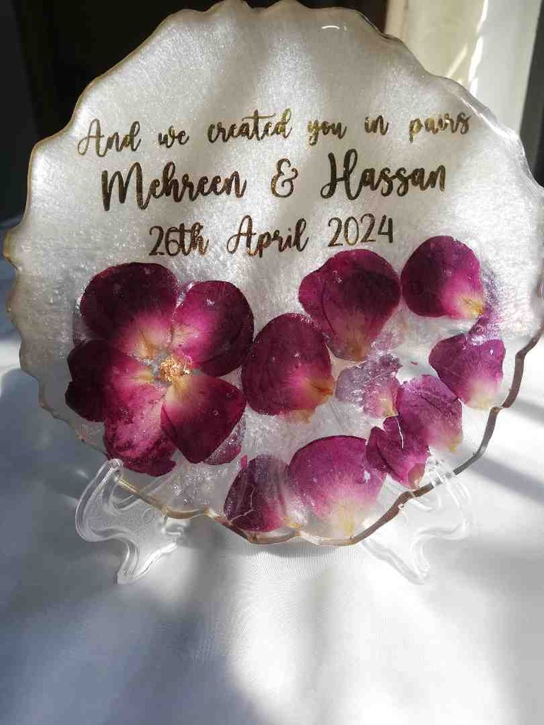Customized Resin Plaque 