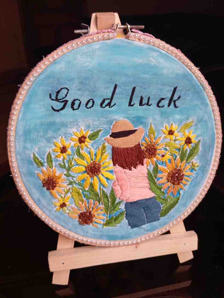 Embroidered Frame