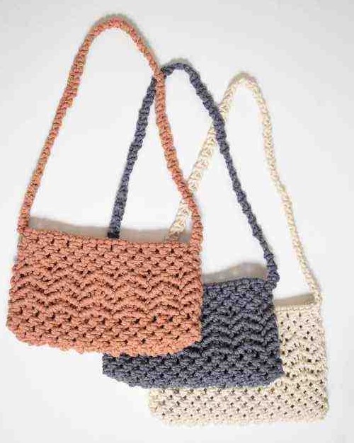 Macrame Shoulder Bag 