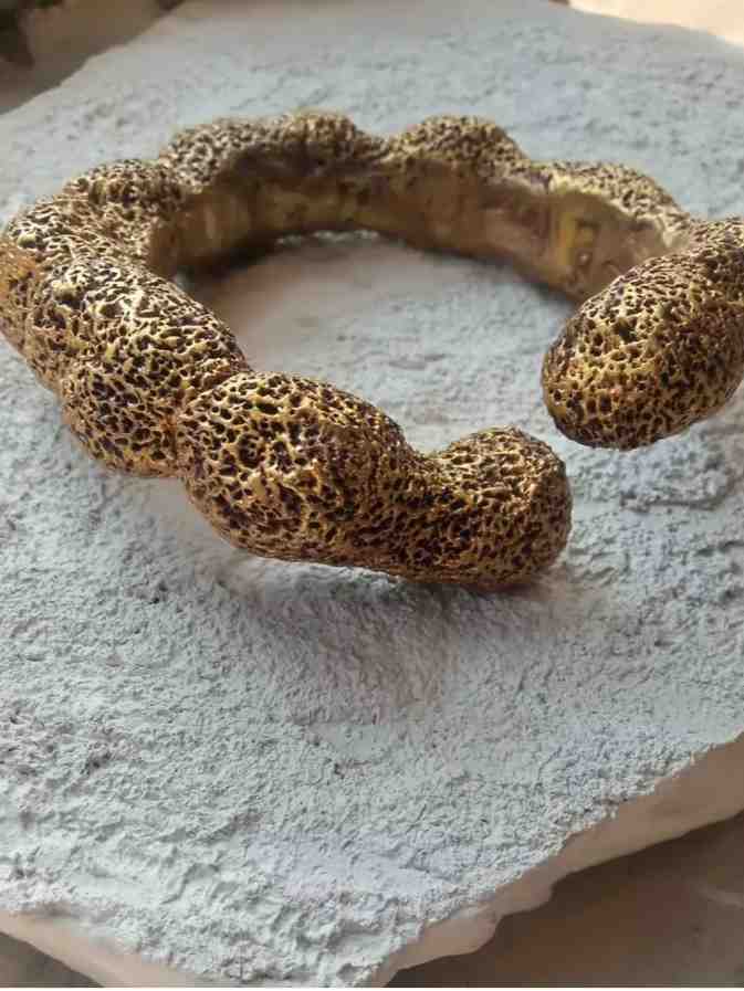 Hand sculpted bracelet 