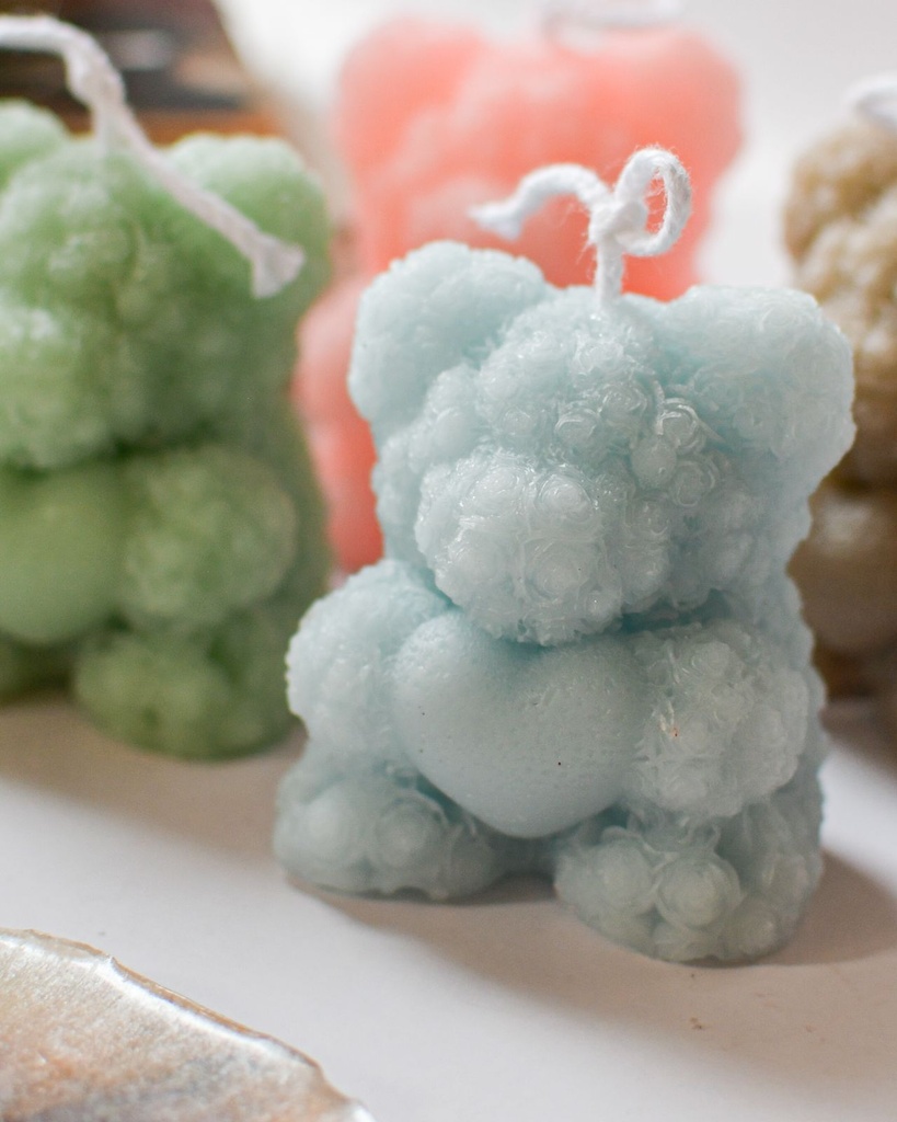 Teddy candle