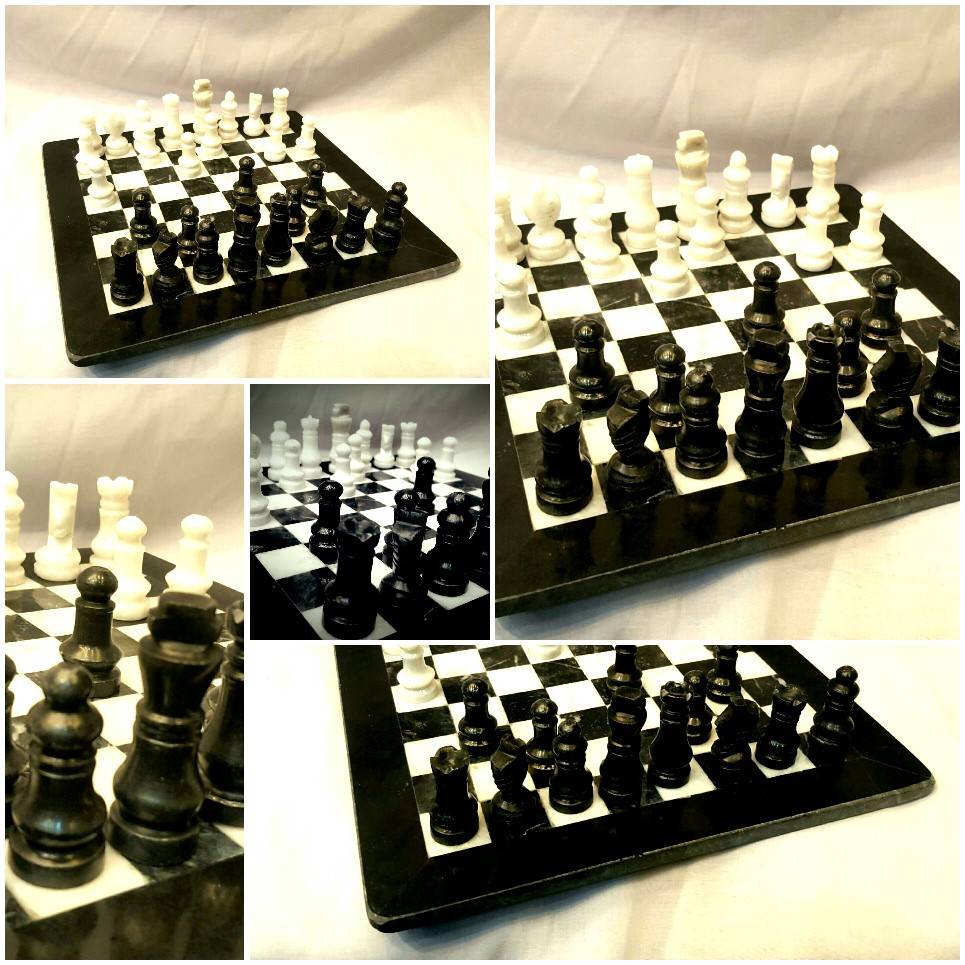 Marble chess set