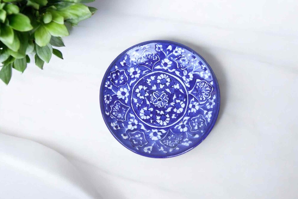 Blue Pottery Quarter Plate
