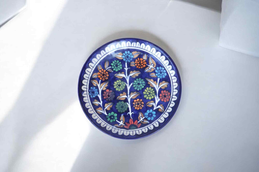 Blue Pottery Quarter Plate
