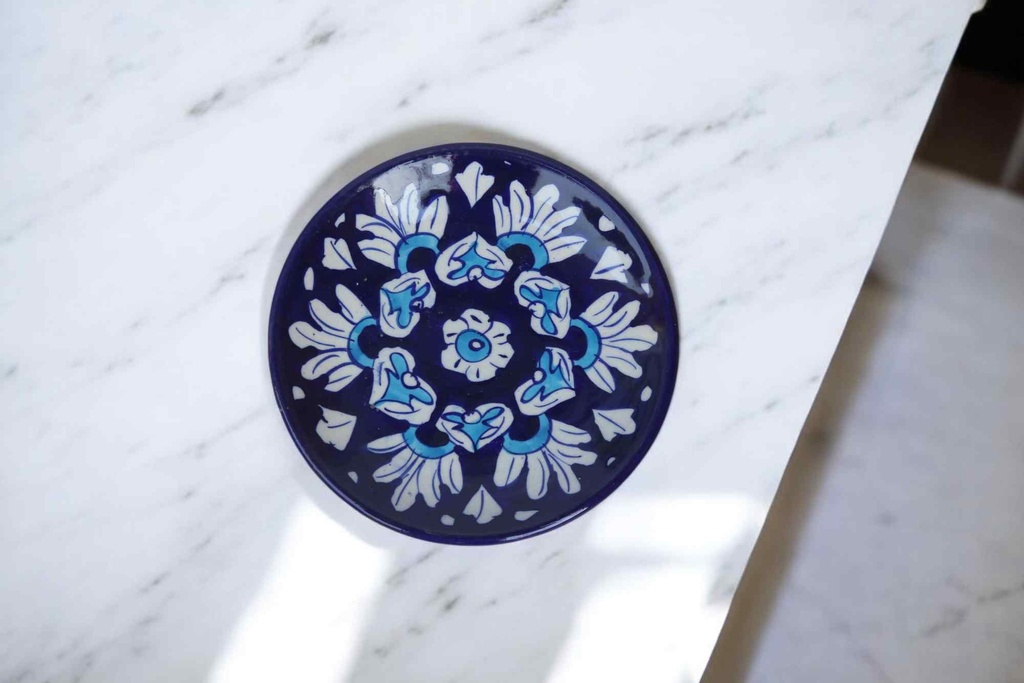 Blue Pottery Quarter Plate