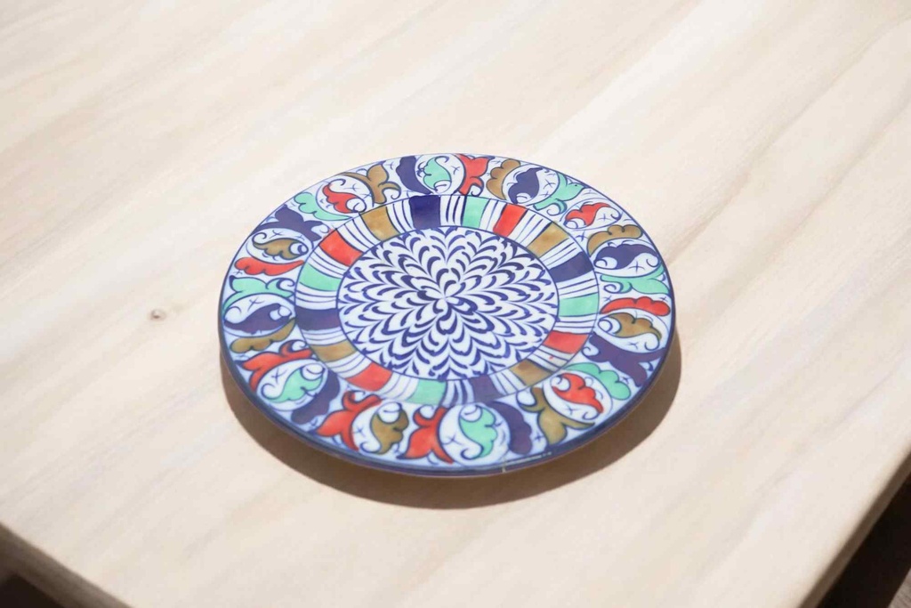 Blue Pottery Medium Plate