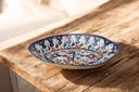 Blue Pottery Rice Dish