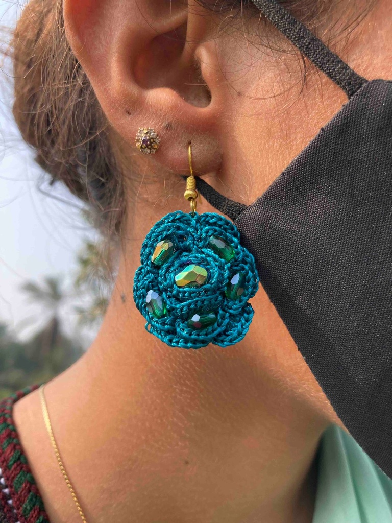 Hand-Woven Earrings
