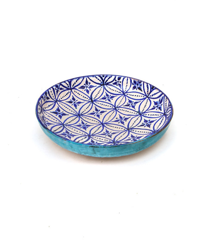 Floral Geometry Plates