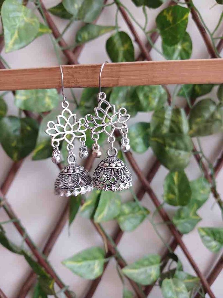 lotus earrings 