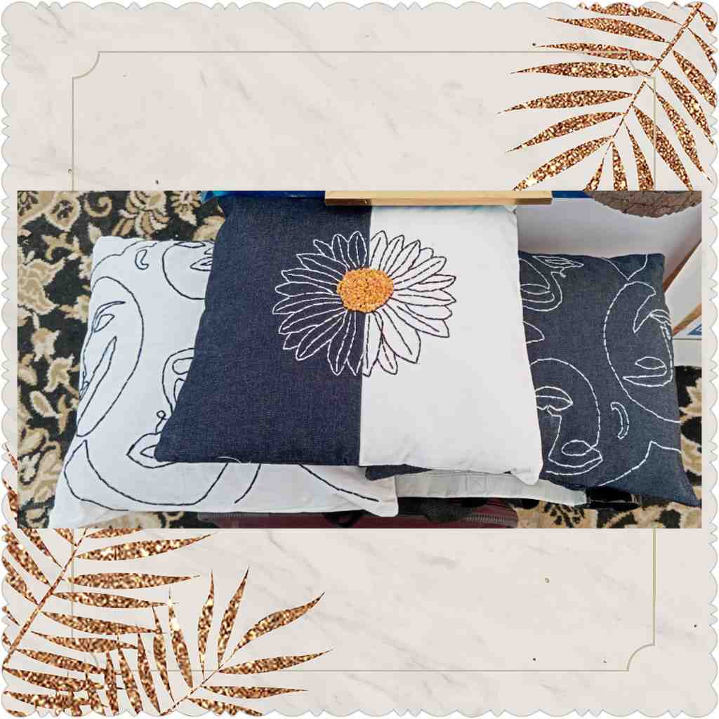 embroidered cushion covers 