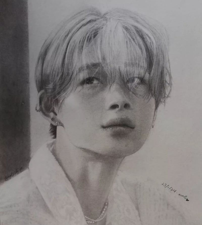 ENHYPEN NI-KI Graphite Portrait ORANGE BLOOD (Kalpa ver.)