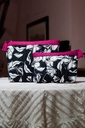 Embroidered Makeup Pouch