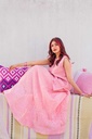 Flamingo pink dress
