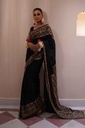 Biscotti Applique Saree