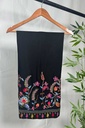 EMBROIDERD PANTS (BLACK)