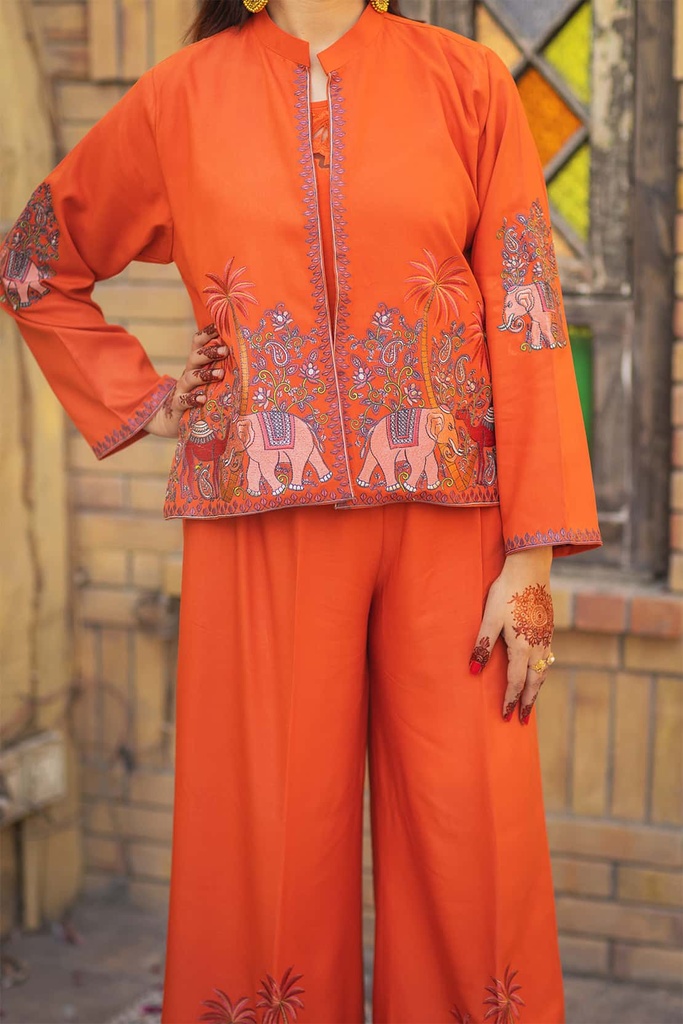 Orange Traditional Jacket