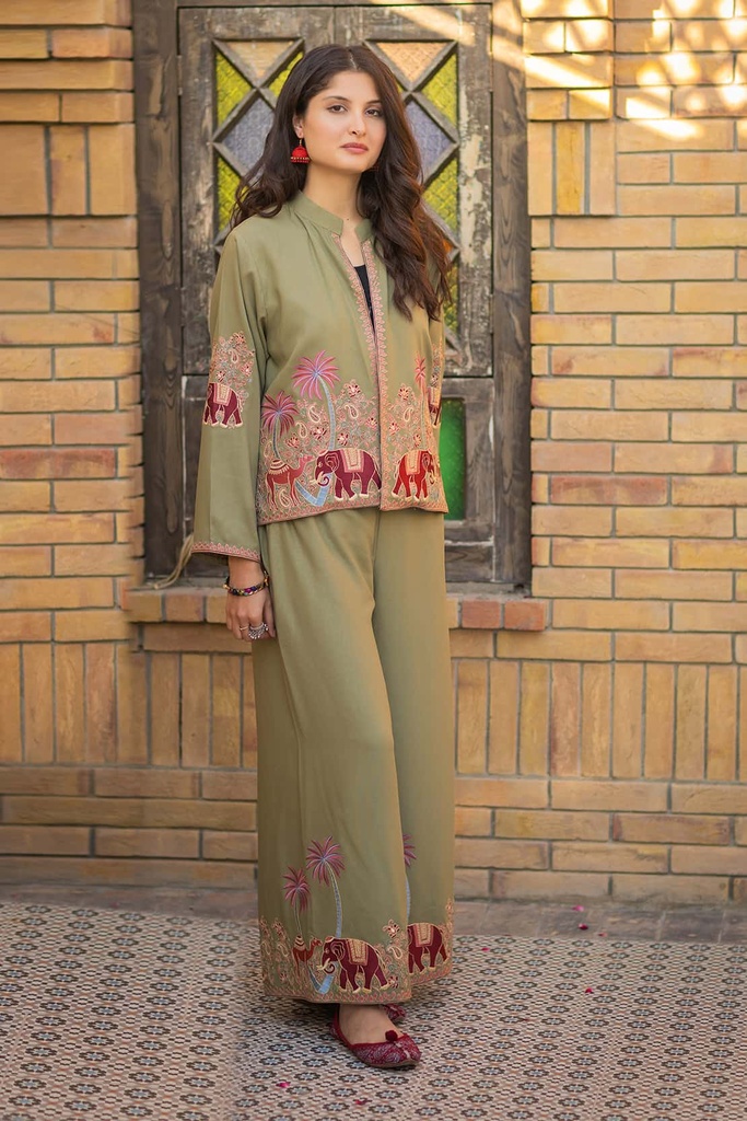 Olive Traditional Pants