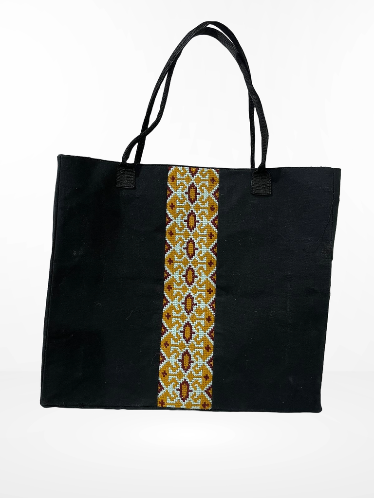Cross-stitched Bag