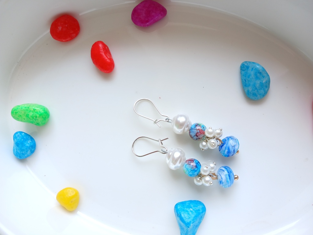 Gajra earrings