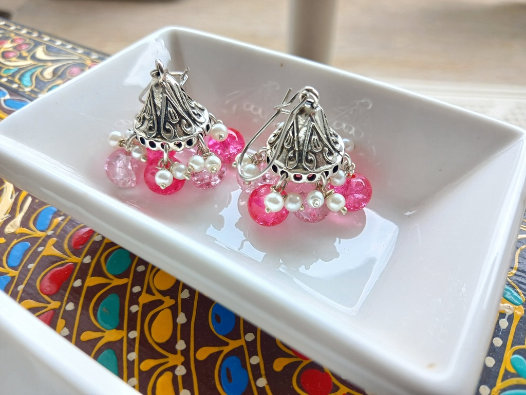 Jhumka earrings